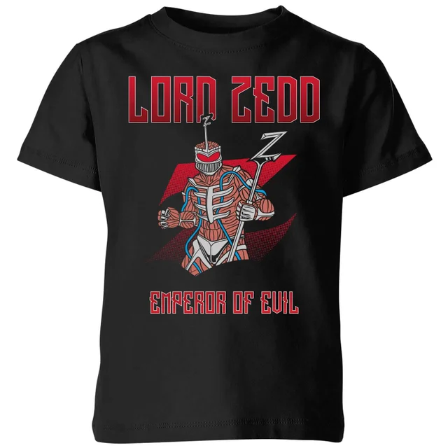 Power Rangers Lord Zedd Kids' T-Shirt - Black