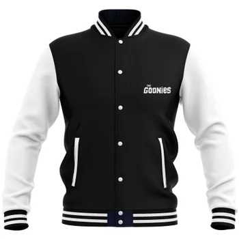 The Goonies Never-Say-Die Men's Varsity Jacket - Black