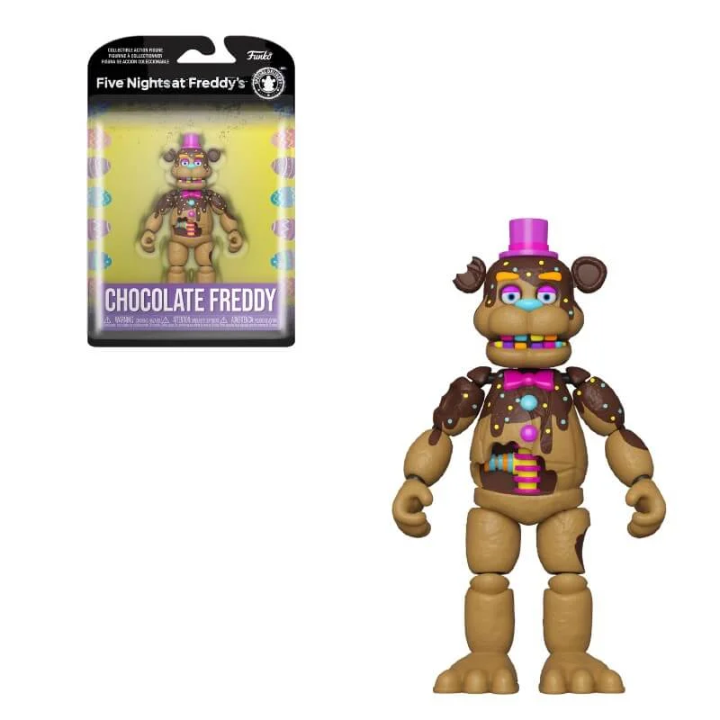 Five Night's at Freddy's Chocolate Freddy Funko Action Figure Image 1