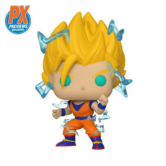 PX Previews Dragon Ball Z Super Saiyan 2 Goku EXC Funko Pop! Vinyl Figure