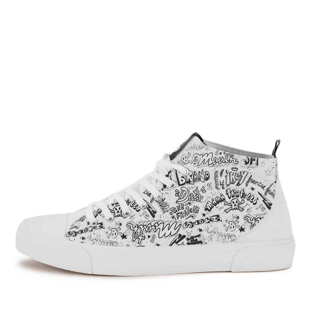 Akedo x Goonies White Signature High Top - UK3 / EU35.5 Image 1