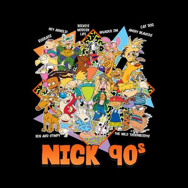Nickelodeon Nostalgia Hoodie - Black