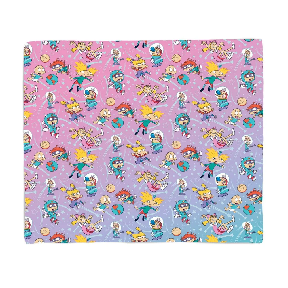 Nickelodeon Space Cadets Fleece Blanket - M Image 1