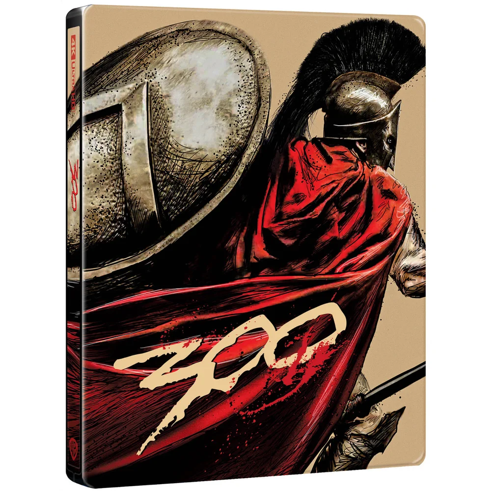 300 - Zavvi Exclusive 4K Ultra HD Steelbook (Includes 2D Blu-ray) Image 1