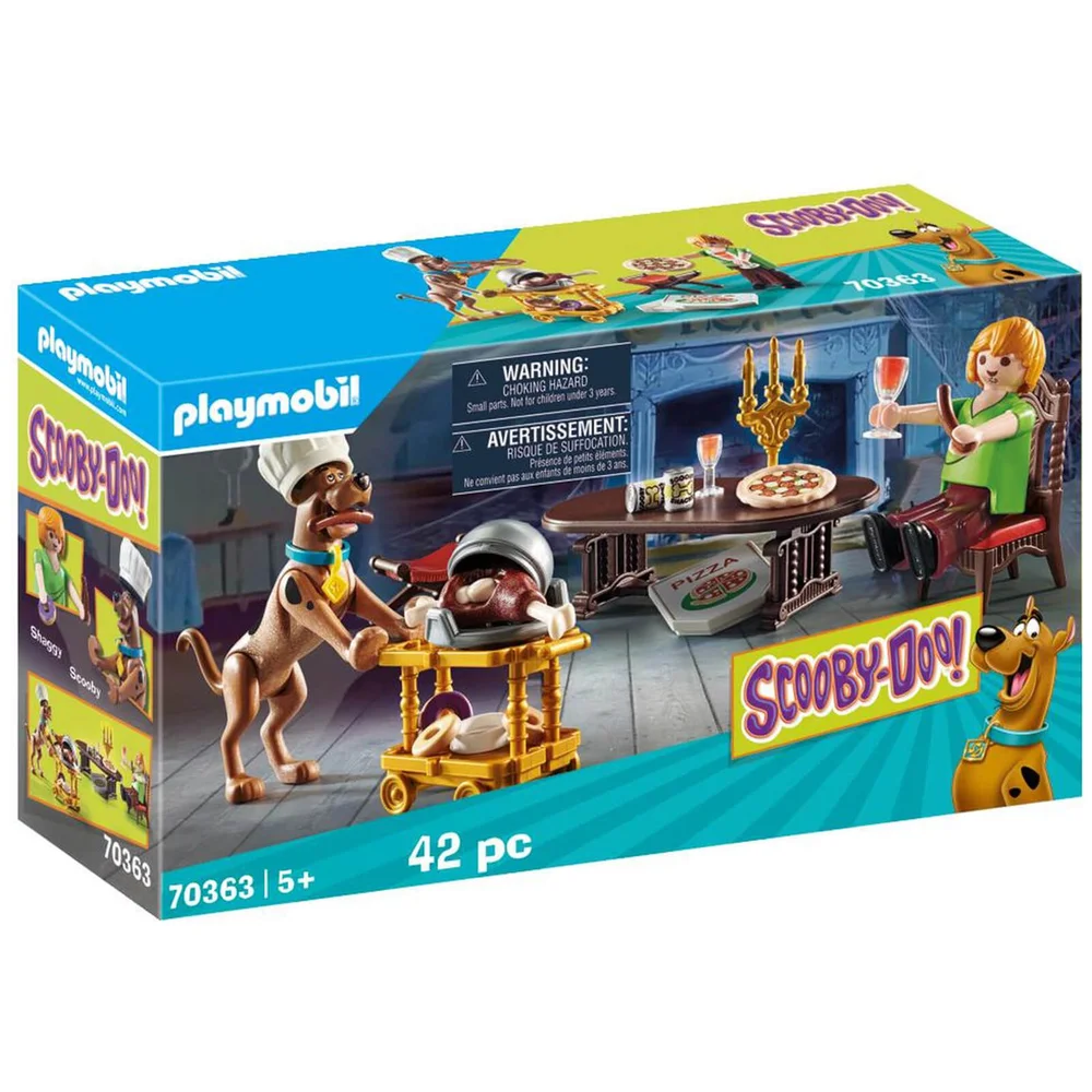 Playmobil Scooby Doo! Dinner with Scooby and Shaggy (70363) Image 1