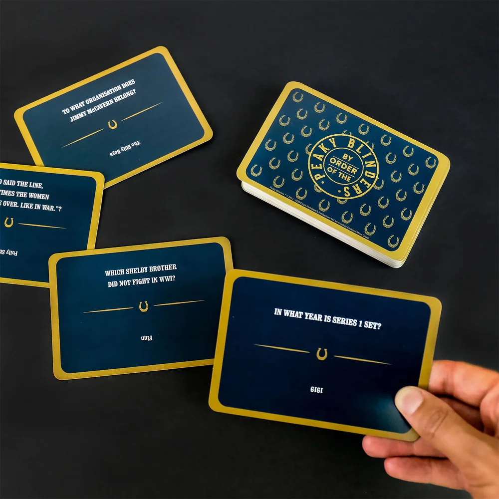 Peaky Blinders Trivia Cards Image 1