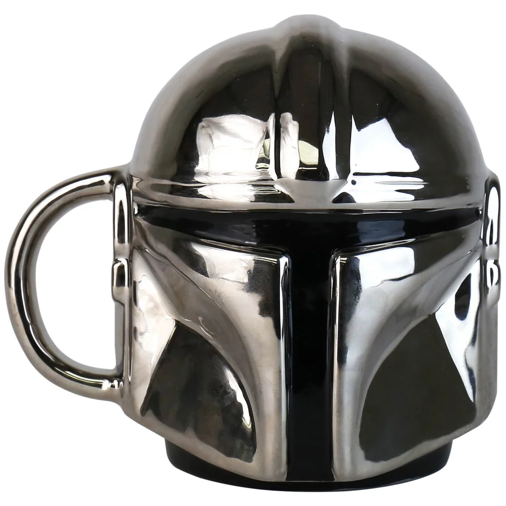 Star Wars Mandalorian Electroplated Shaped Mug Image 1