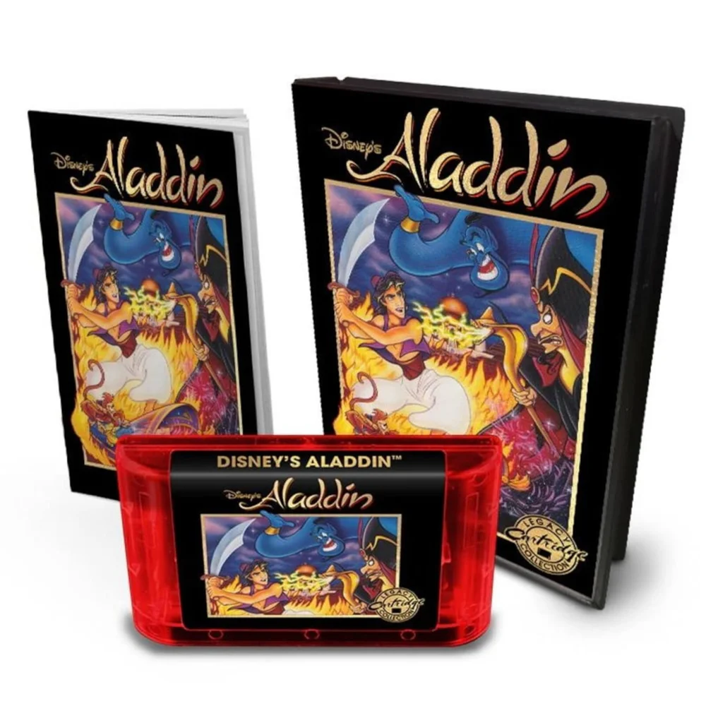 Aladdin Legacy Cartridge - Sega Genesis (US Cartridge) - UK and EU exclusive Image 1