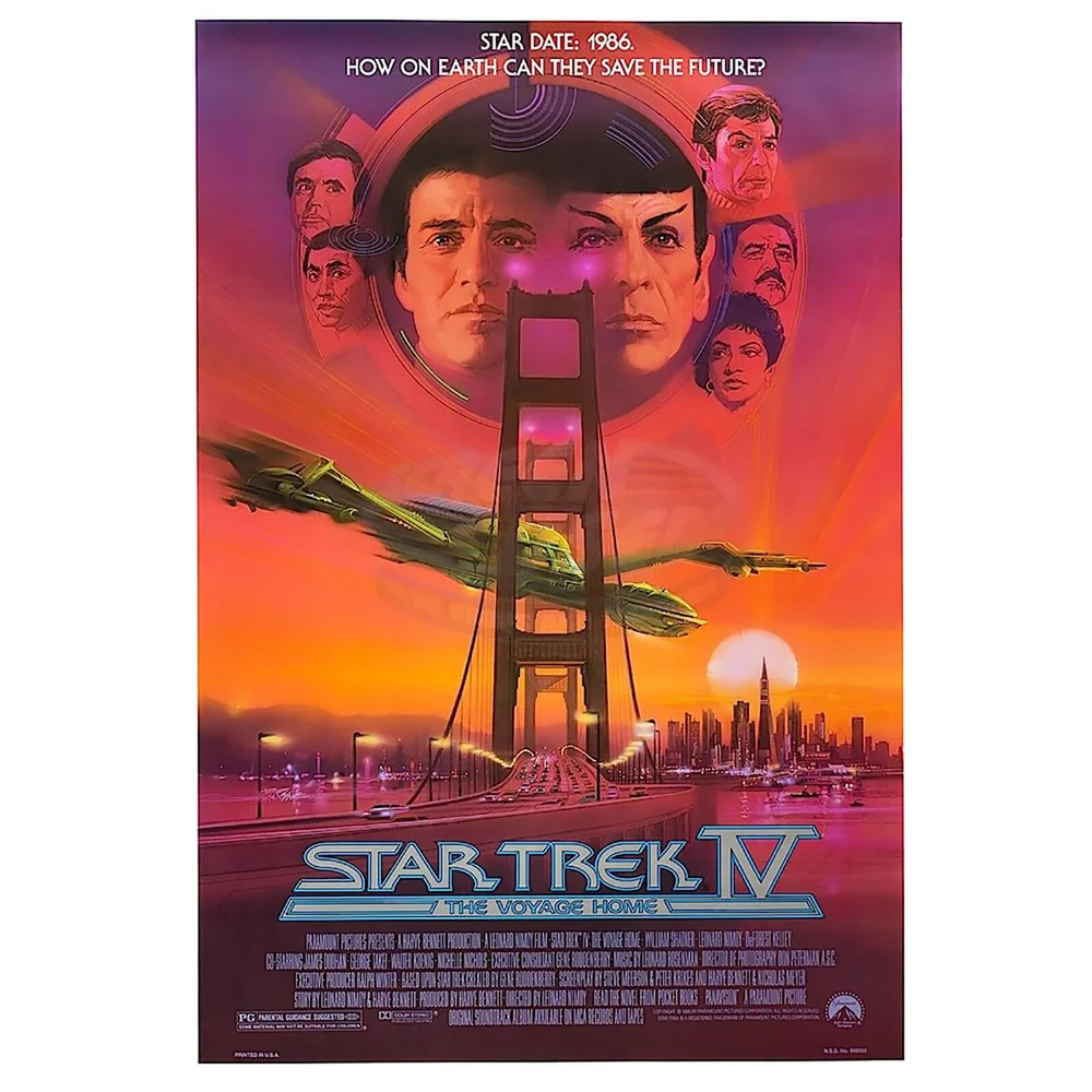 Star Trek Graphic Novels Voyage Home Poster Image 1