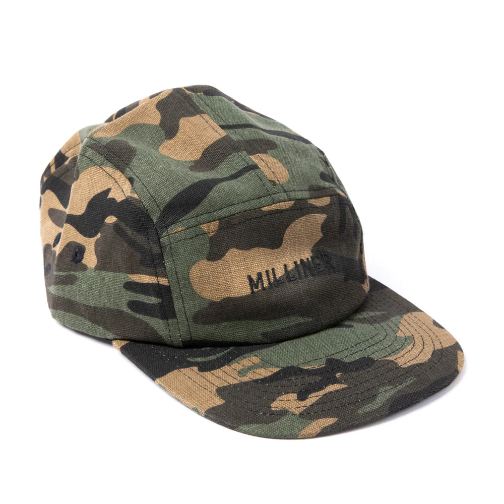 Milliner 5 Panel Cotton Camo with Milliner Embroidered Image 1