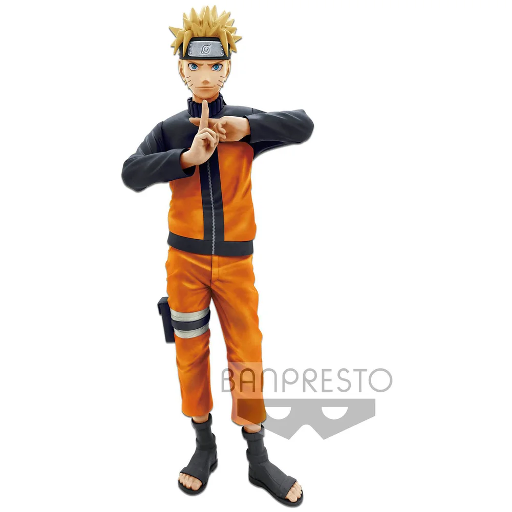 Banpresto Naruto Shippuden Grandista Nero Uzumaki Naruto Figure Image 1