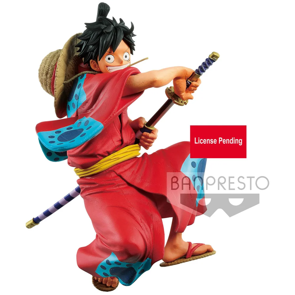 Banpresto One Piece King of Artist The Monkey D. Luffy-Wanokuni Figure Image 1