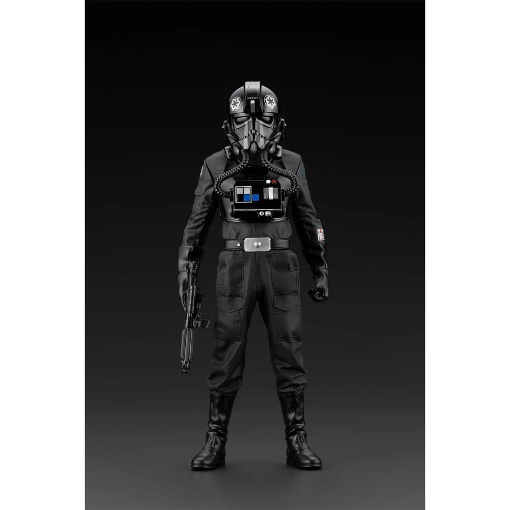 Kotobukiya Star Wars: A New Hope ARTFX+ Statue - TIE Fighter Pilot "Backstabber" and Mouse Droid Image 1