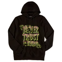 Beetlejuice Never Trust The Living Hoodie - Black - undefined undefined