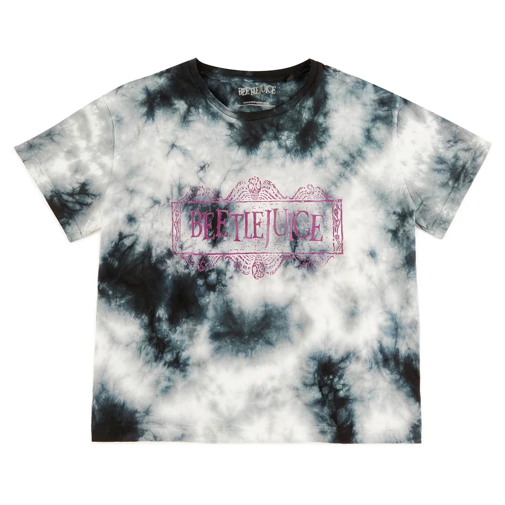 Beetlejuice The Afterlife Women's Cropped T-Shirt - Black - M - Black Image 1