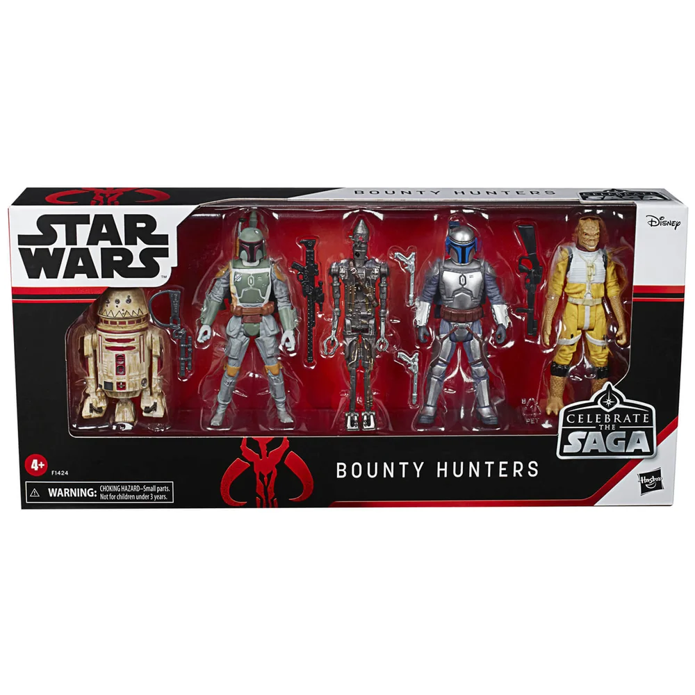 Hasbro Star Wars Celebrate the Saga Bounty Hunters Action Figure Set Image 1