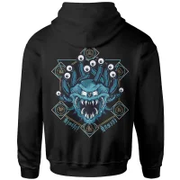 Dungeons & Dragons Monster Manual Hoodie - Black - undefined undefined