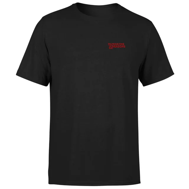 Dungeons & Dragons D&D Logo Men's T-Shirt - Black