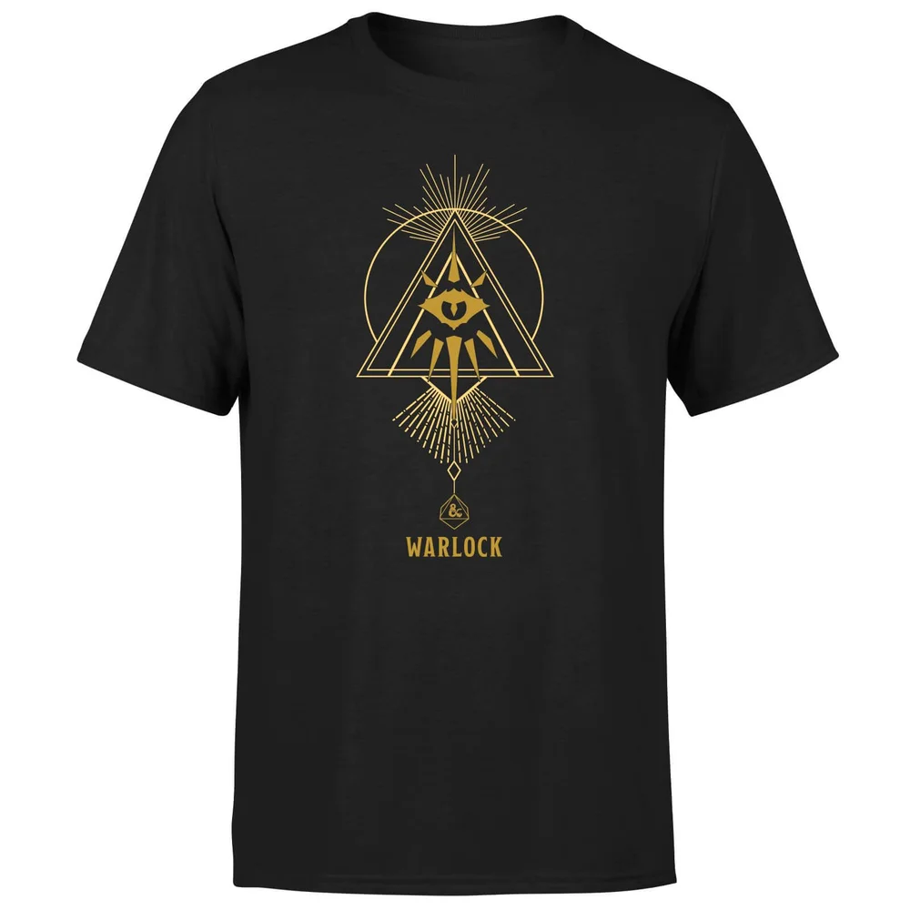 Dungeons & Dragons Warlock Men's T-Shirt - Black - S Image 1