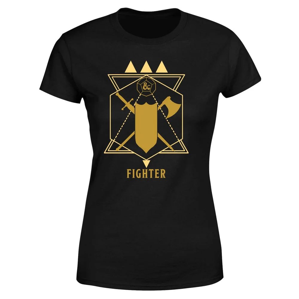 Dungeons & Dragons Fighter Women's T-Shirt - Black - XS Image 1