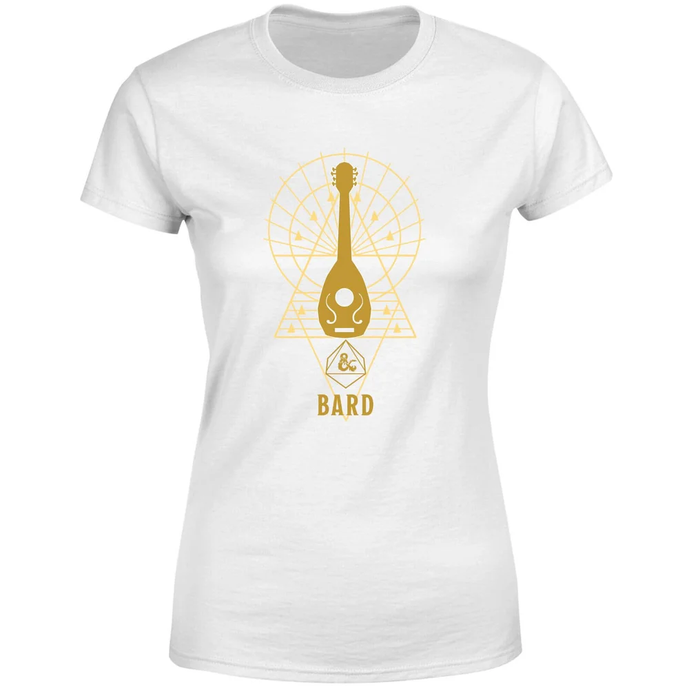 Dungeons & Dragons Bard Women's T-Shirt - White - XS Image 1