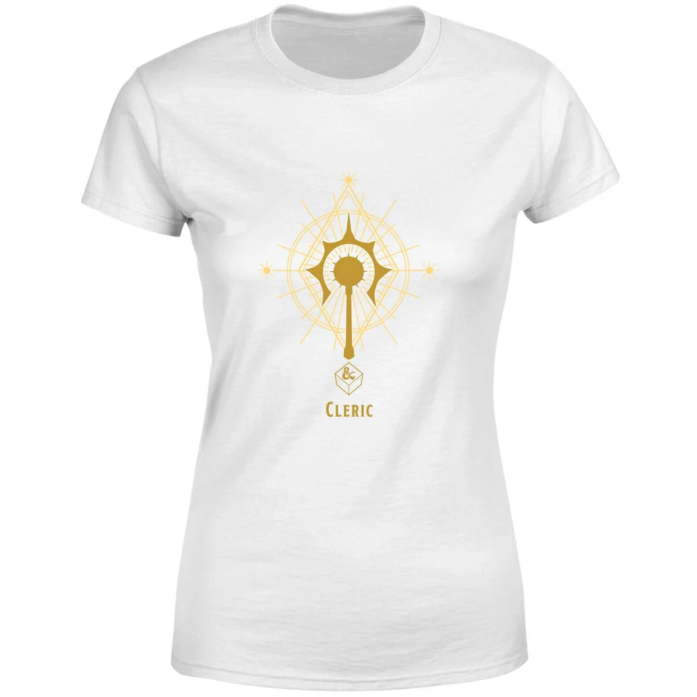 Dungeons & Dragons Cleric Women's T-Shirt - White - XS Image 1