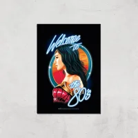 Wonder Woman Retro Giclee Art Print
