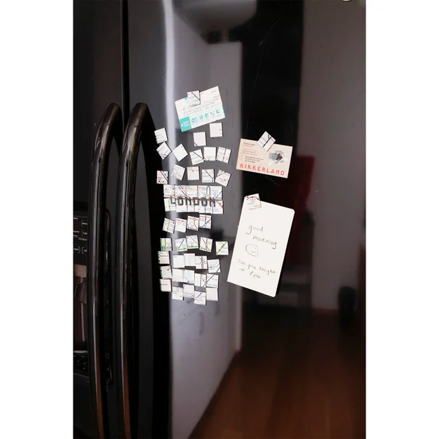 Kikkerland London Map Magnets
