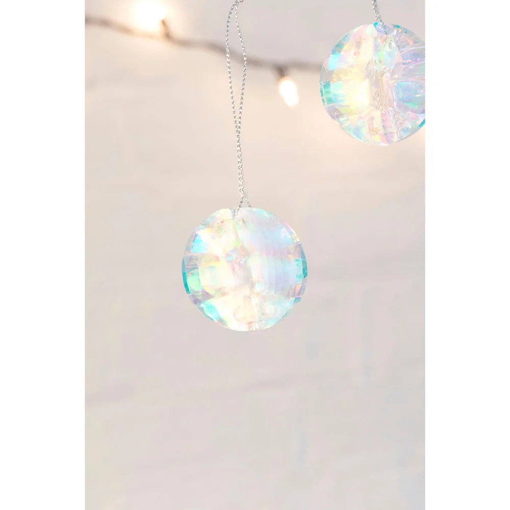 Kikkerland Iridescent Party Ornaments Image 1