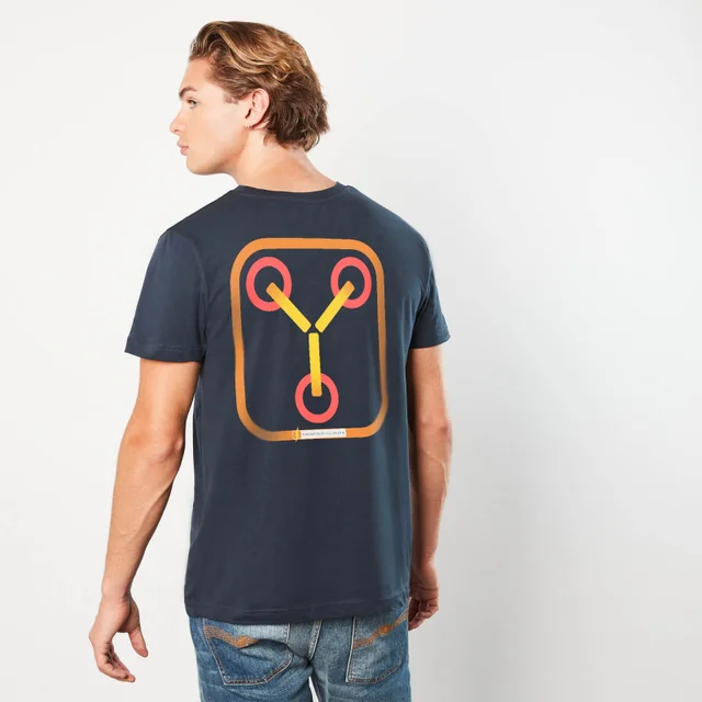 Back to the future Flux Capacitor Front Unisex T-Shirt - Navy