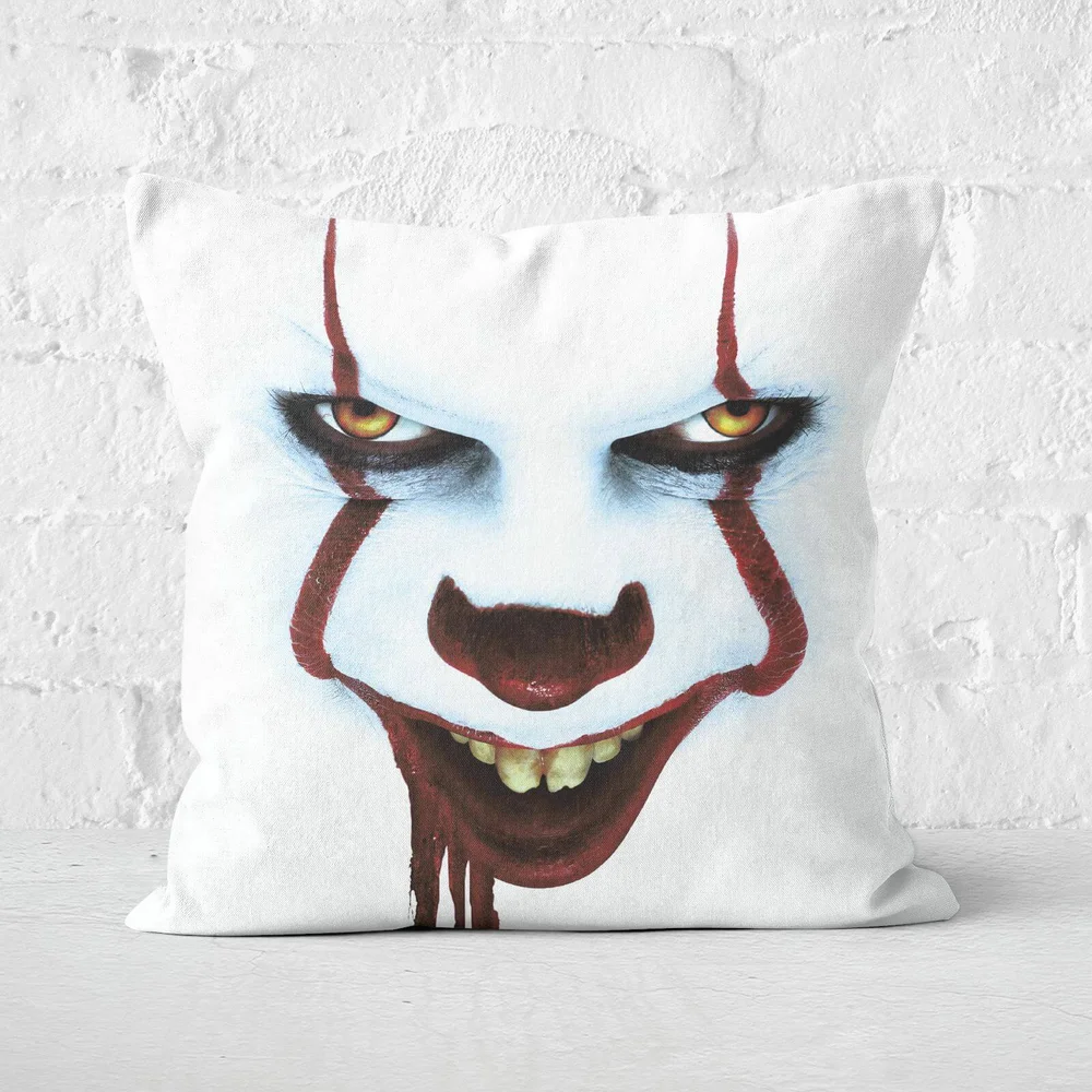 It Chapter 2 Pennywise Square Cushion - 50x50cm - Soft Touch Image 1