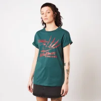 A Nightmare On Elm Street Welcome To My Nightmare Women's T-Shirt - Forest Green - undefined undefined