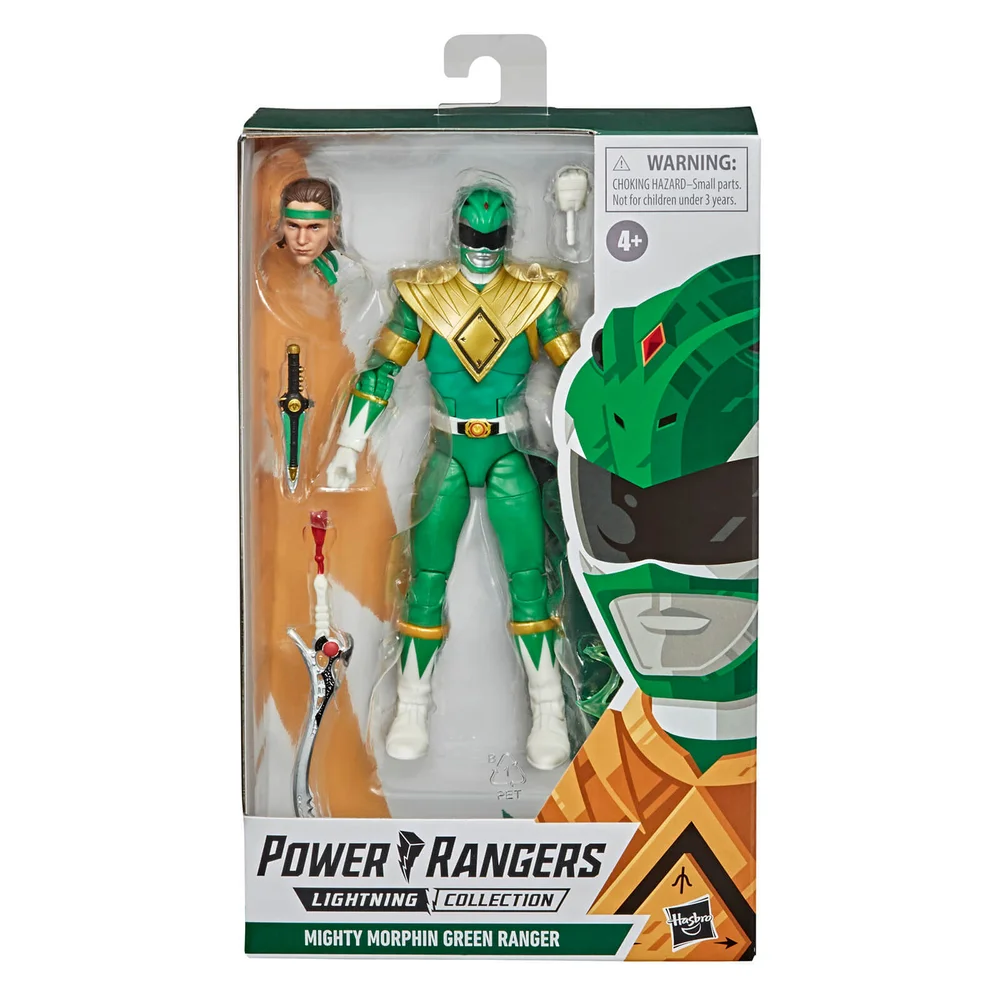 Hasbro Power Rangers Lightning Collection Mighty Morphin Green Ranger Action Figure Image 1