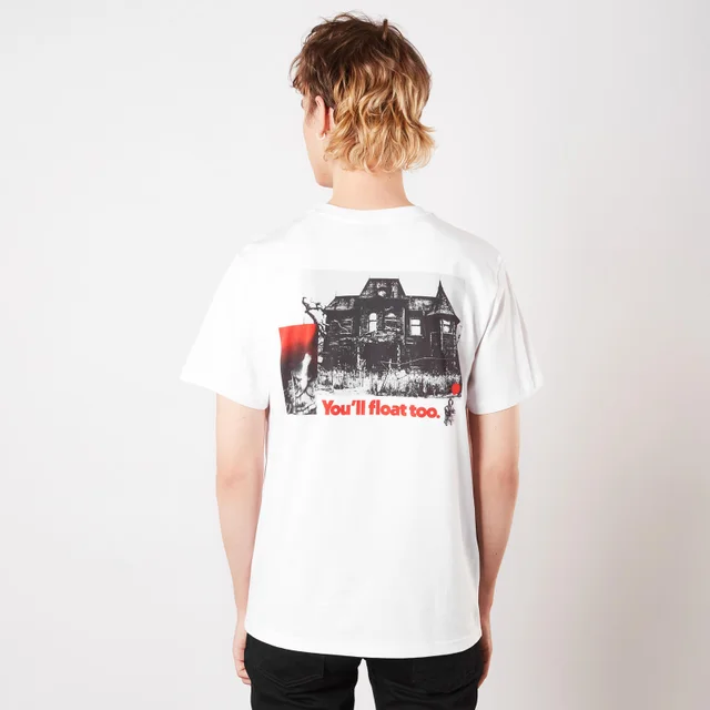 IT Chapter 1 (2017) You'll Float Too Unisex Heavyweight T-Shirt - White