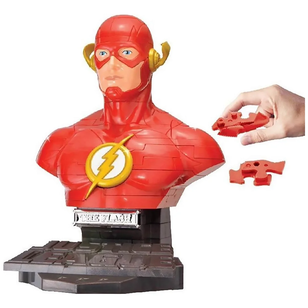 DC Comics The Flash 72 Piece 3D Jigsaw Puzzle Image 1