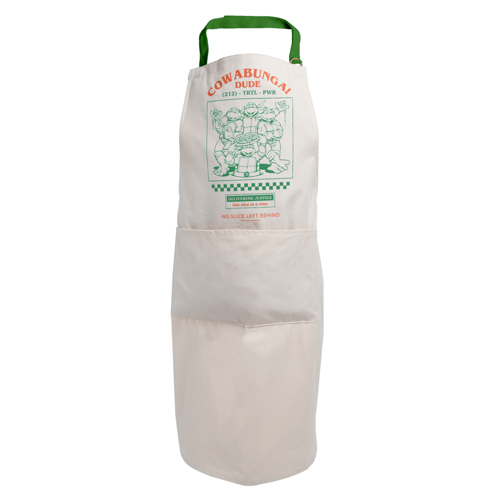 Teenage Mutant Ninja Turtles Cowabunga! Dude Apron - Green Straps Image 1