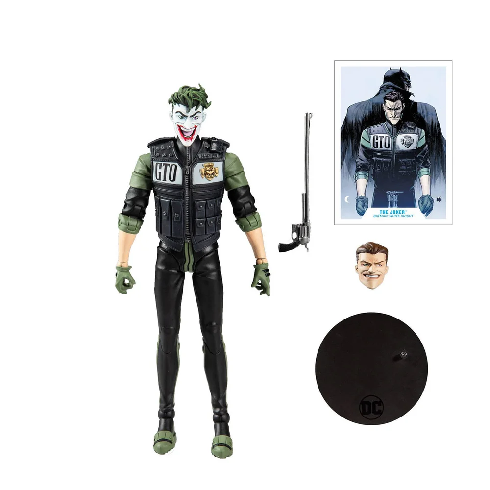 McFarlane DC Multiverse 7" Action Figure - White Knight - Joker Image 1