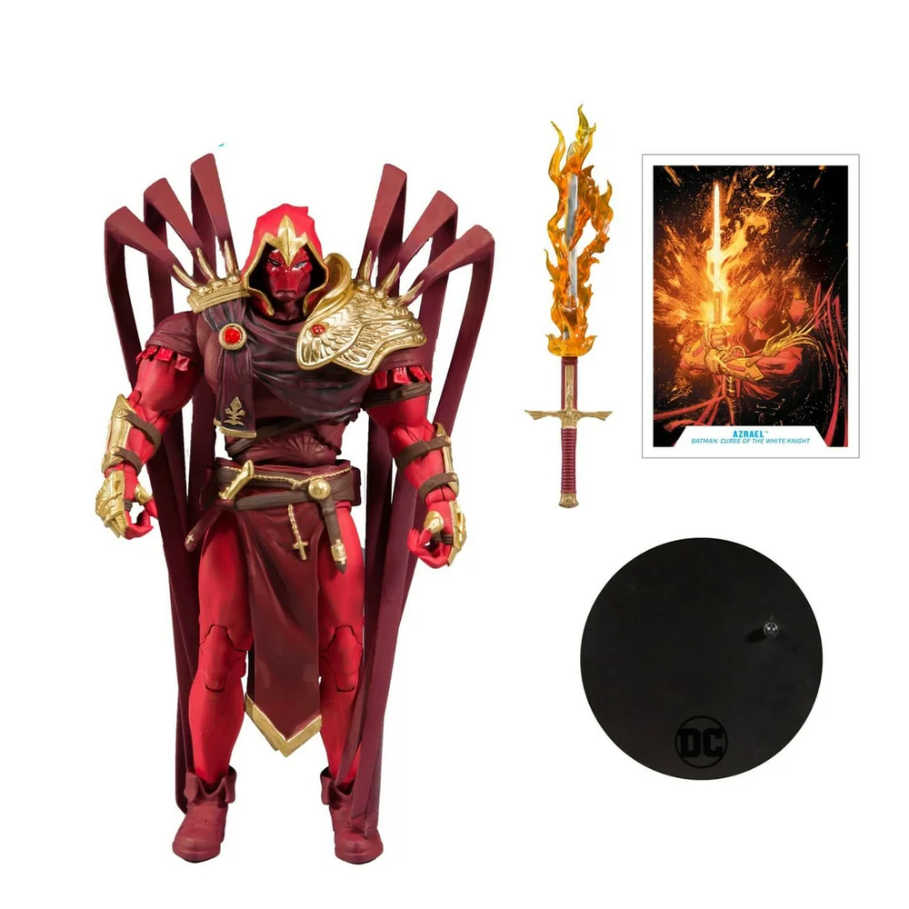 McFarlane DC Multiverse 7" Action Figure - White Knight - Azrael Image 1