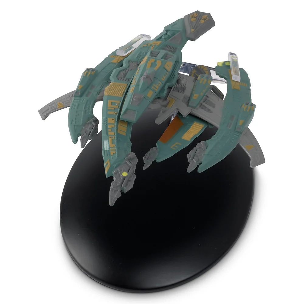 Eaglemoss Star Trek Die Cast Ship Replica - Breen Warship Starship Model Image 1
