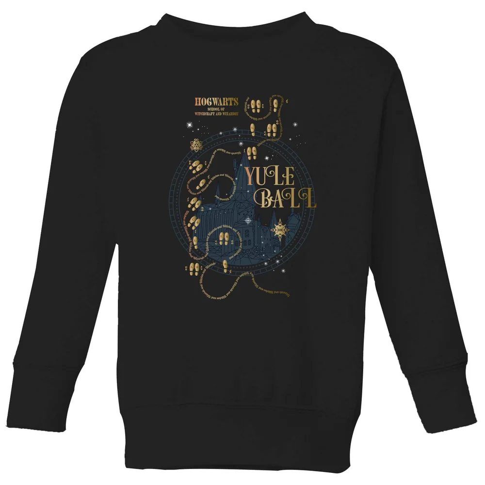 Harry Potter Hogwarts Yule Ball Kids' Sweatshirt - Black - 3-4 Years Image 1