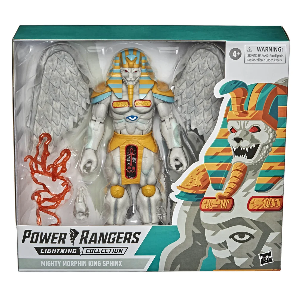 Hasbro Power Rangers Lightning Collection Monsters Mighty Morphin King Sphinx Action Figure Image 1