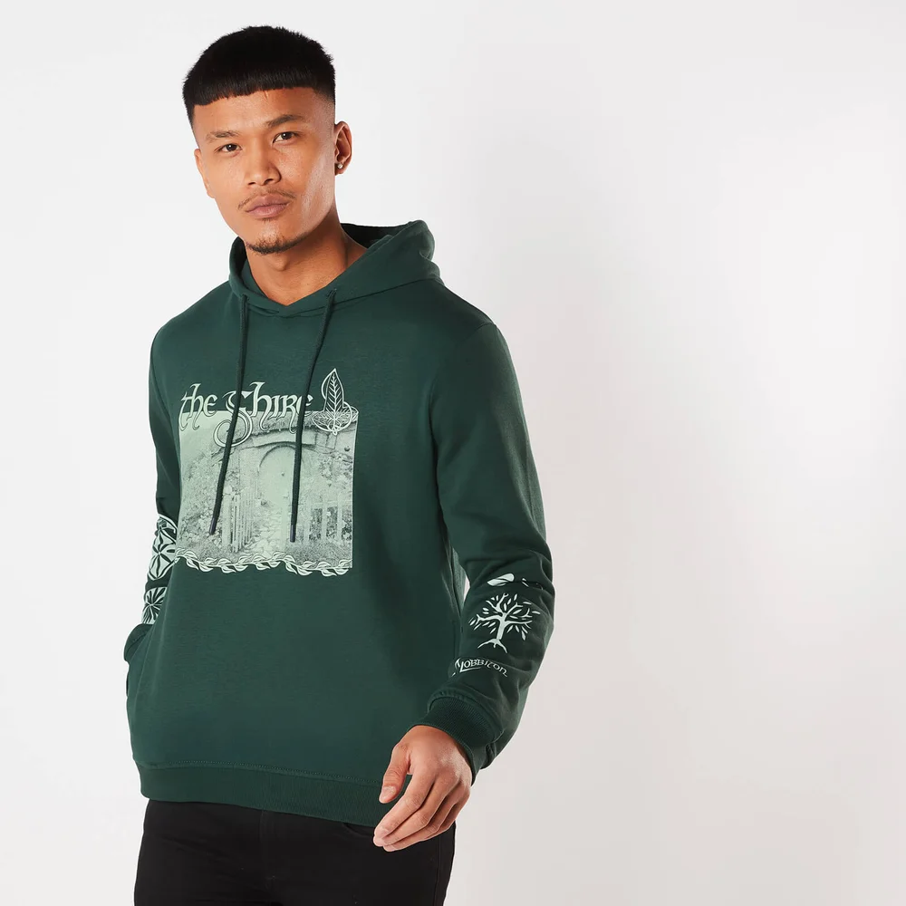 Lord of the Rings The Shire Hoodie - Forest Green - S Image 1