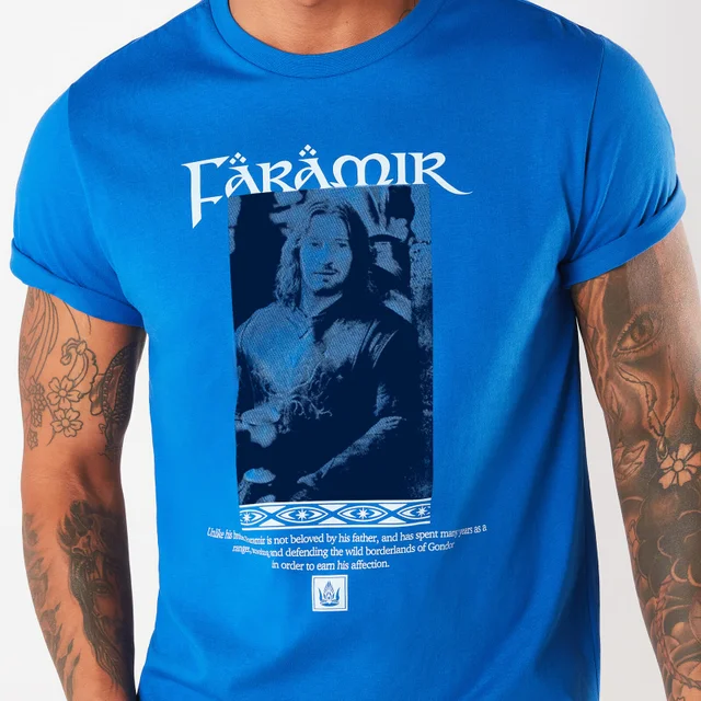 Lord Of The Rings Faramir Of Gondor Men's T-Shirt - Royal Blue