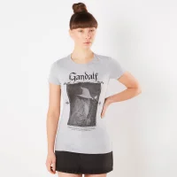 Lord Of The Rings Gandalf Women's T-Shirt - Grey - undefined undefined