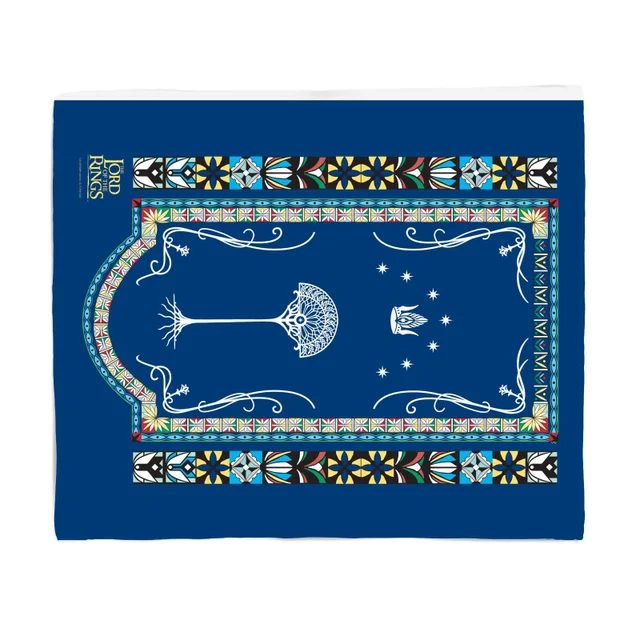 Lord Of The Rings The Coronation Of Aragorn Fleece Blanket