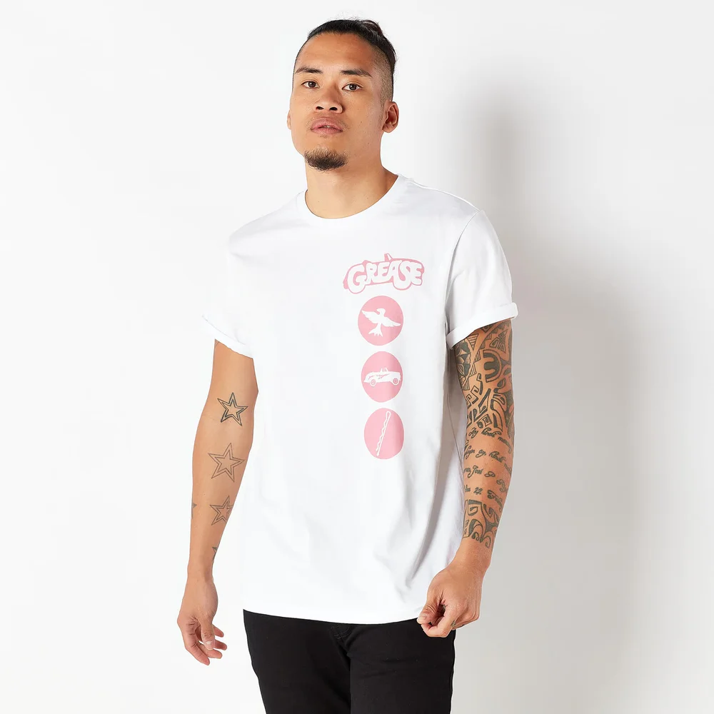 Grease Men's T-Shirt - White - S Image 1