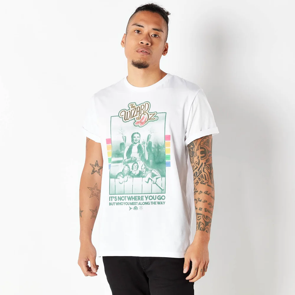 Wizard Of Oz Retro Cover Men's T-Shirt - White - S Image 1