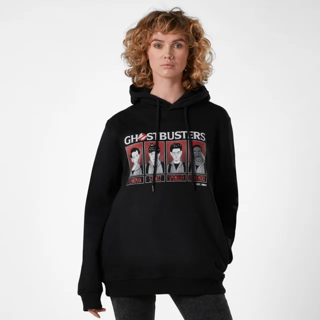 Ghostbusters Line-Up Hoodie - Black