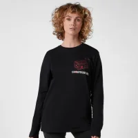 Ghostbusters Proton Pack Men's Long Sleeve T-Shirt - Black