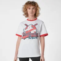 Ghostbusters Baseball Unisex T-Shirt Ringer - White/Red - undefined undefined